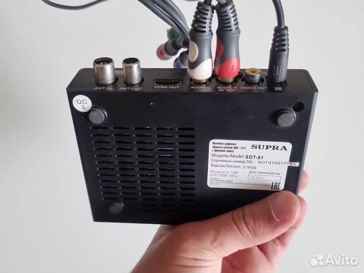 Цифровой тв приемник Supra