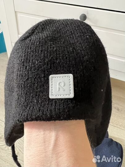 Шапка зимняя reima 50 +манишка