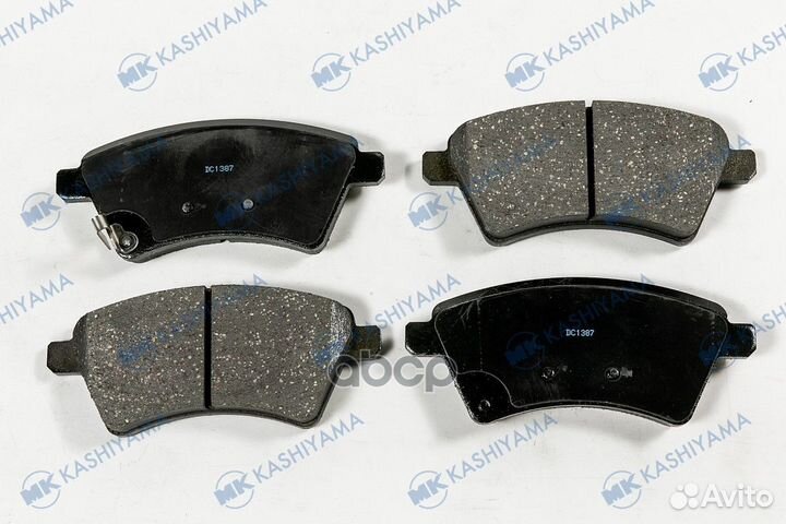 Колодки торм. дисковые пер. Fiat Sedici, Suzuki