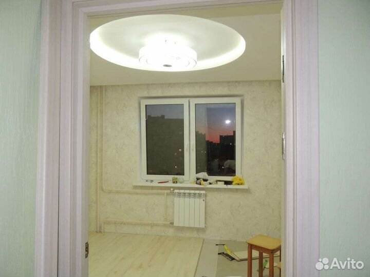 Поклейка обоев, ремонт квартир