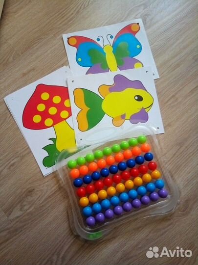 Мозаика крупная с картинками