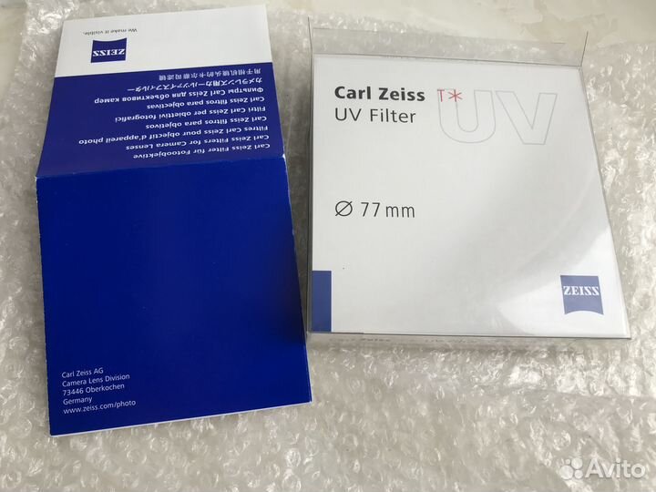Светофильтр Carl Zeiss T* UV 77mm