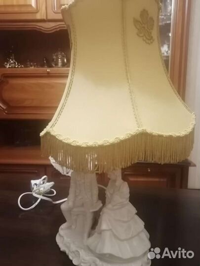 Лампа настольная антиквар