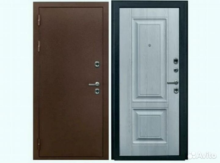 Входные двери для дома с минеральной плитой Knauf