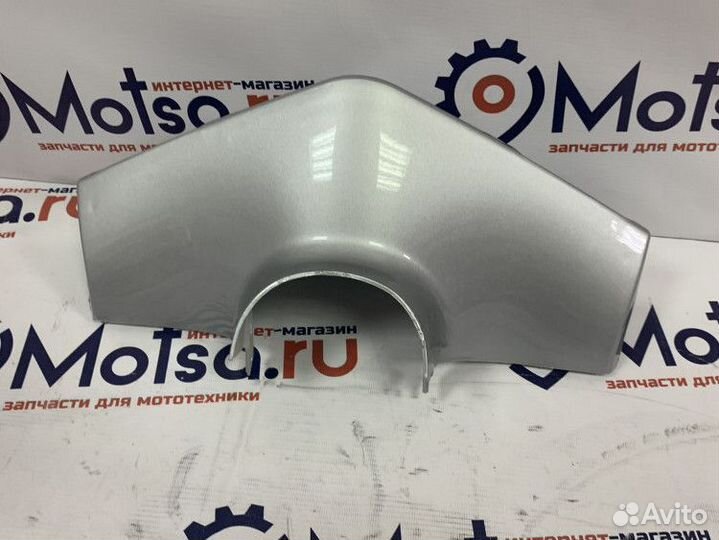 Облицовка спидометра передняя Scorpion (F2) серебр