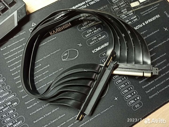 Райзер pci e x16 (удлинитель) 55см