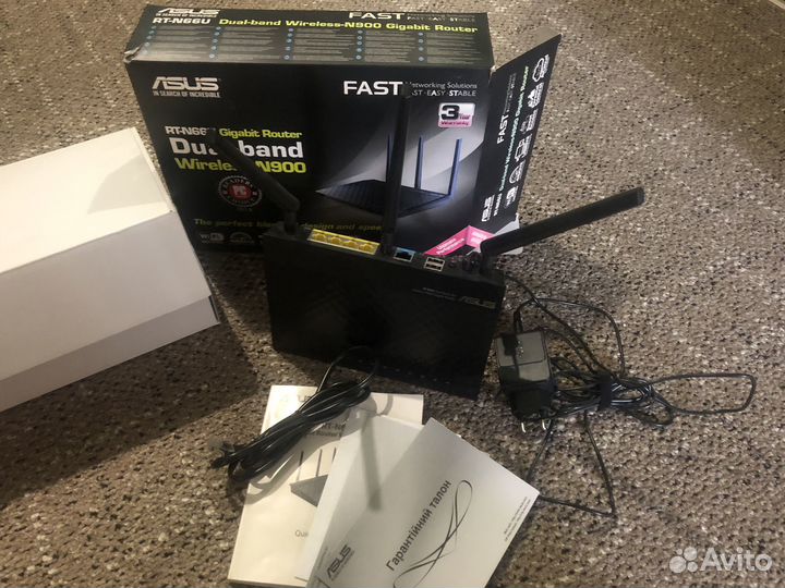 Wifi роутер asus RT-N66U