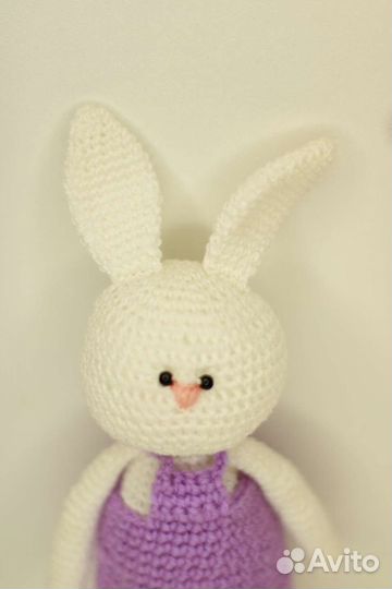 Вязаная зайка