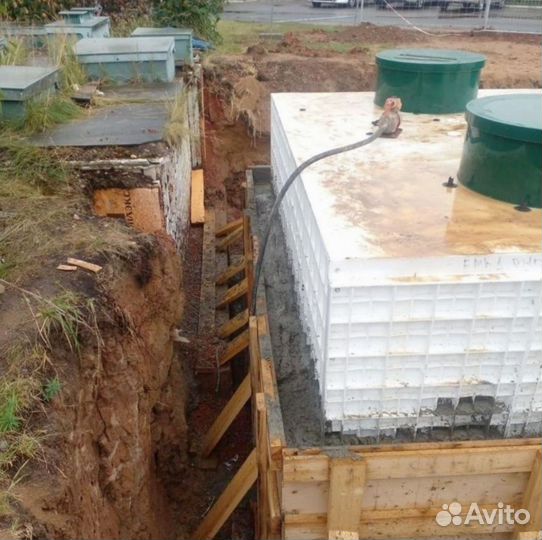 Автономная канализация под ключ. В любой грунт