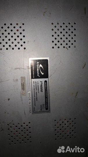 Автомобильный усилитель 4 канала