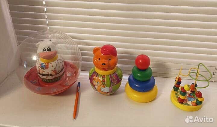 Неваляшки, пирамидка, лабиринт