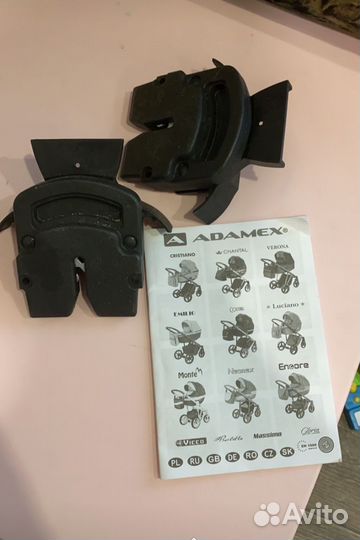 Коляска adamex 3 в 1 neonex