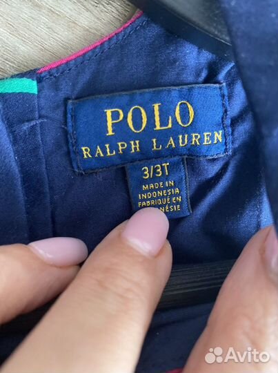 Платье Ralph Lauren на девочку 3 года
