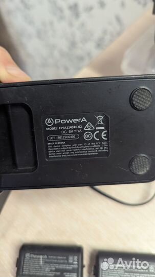 Зарядная станция для джойстиков Xbox One + 2 аккум