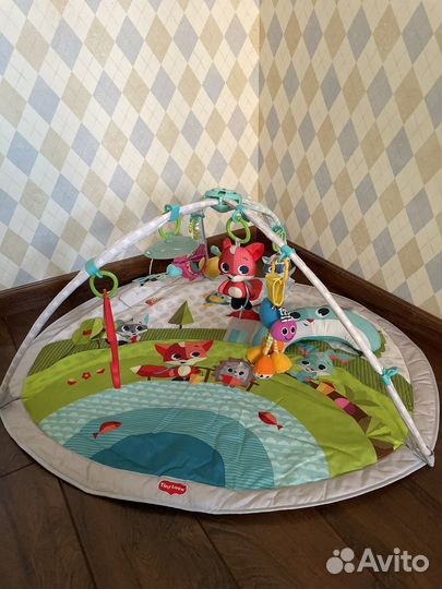 Развивающий коврик tiny love солнечная полянка