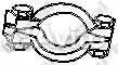 Хомут глушителя 254-950 Bosal