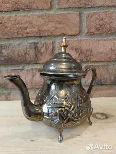 Чайник заварочный металлический коллекционный