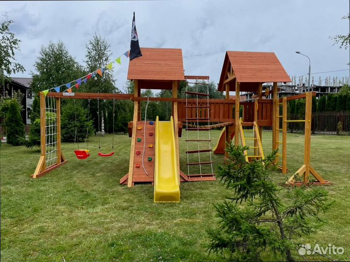 Детская игровая площадка доставка и сборка