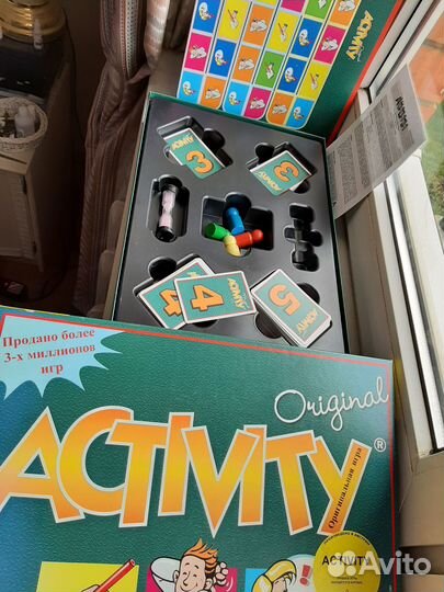Настольные игры Activity и Tvister новые