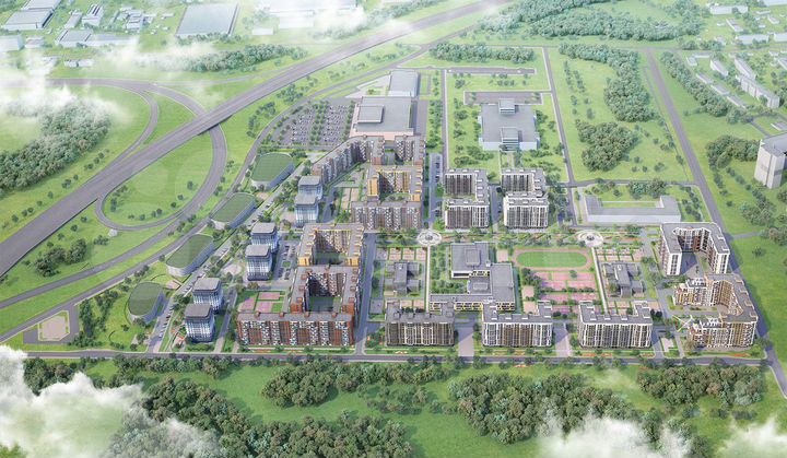 1-к. квартира, 46,1 м², 6/12 эт.