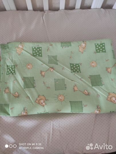 Детская овальная кроватка