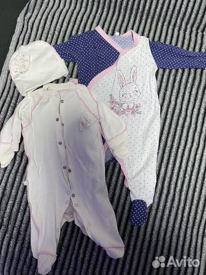 Вещи пакетом на девочку 56-62
