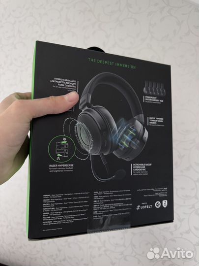 Игровые наушники Razer Kraken V3 Hypersense