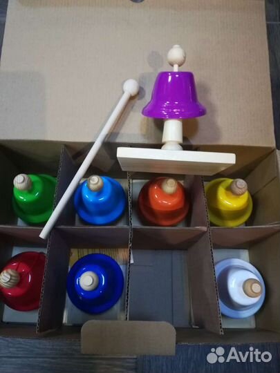 Набор колокольчиков на подставке Flight fbell-8S