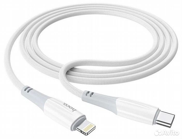 Кабель Hoco X70 Ferry 60W, USB Type-C - Lightning