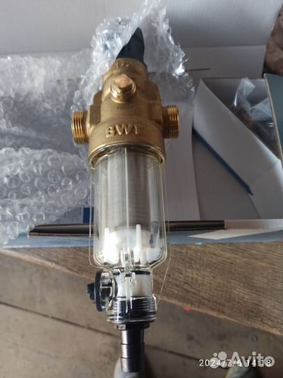 Фильтр BWT самопромывной со встроенным редуктором