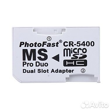 MS Pro Duo на MicroSD адаптер карт памяти