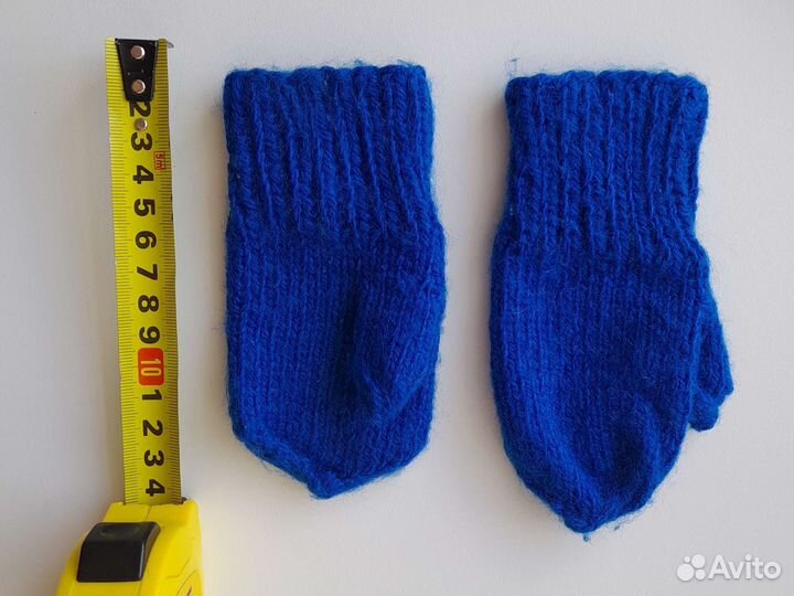 Новые детские вязаные шарф +варежки+носочки