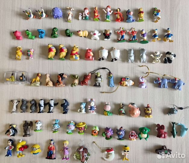 Игрушки из киндер (Kinder), Ландрин и другие