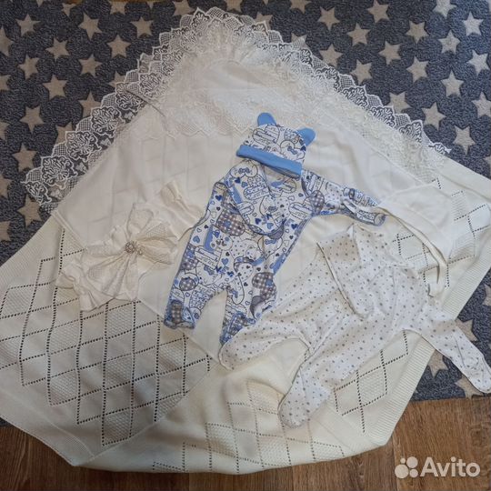 Конверт на выписку летний