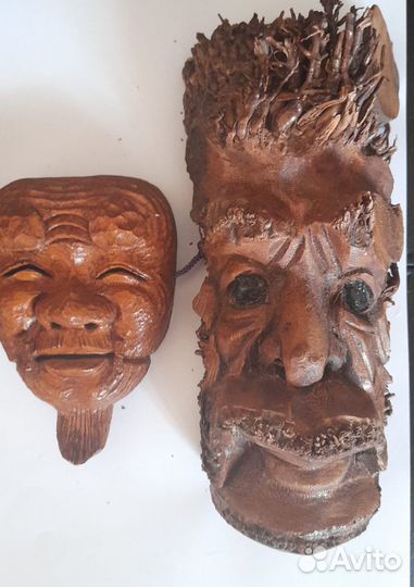 Маски из дерева