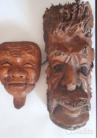 Маски из дерева