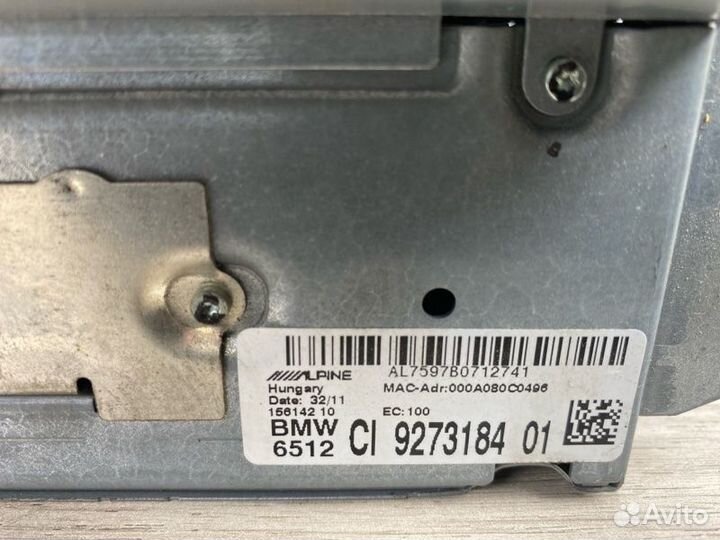 Головное устройство Bmw X5 E70 N55 2011