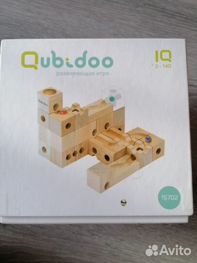 Деревянный конструктор Qubidoo