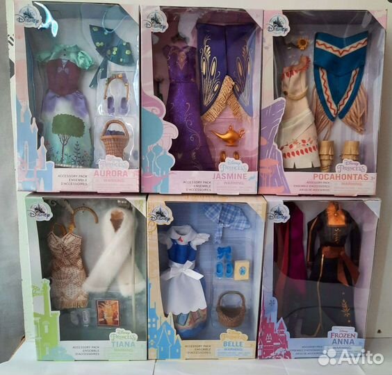 Наборы одежды для кукол Disney 1шт