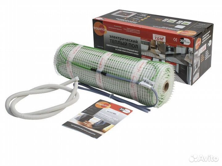 Нагревательный мат для теплого пола Equation