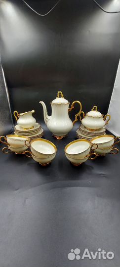 Антикварный Сервиз чайный hackefors редкий