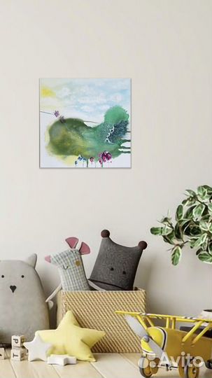 Интерьерная картина абстракция