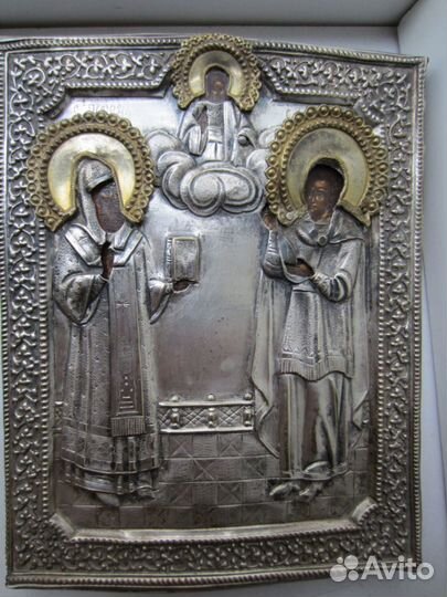 Икона святой пётр и святой