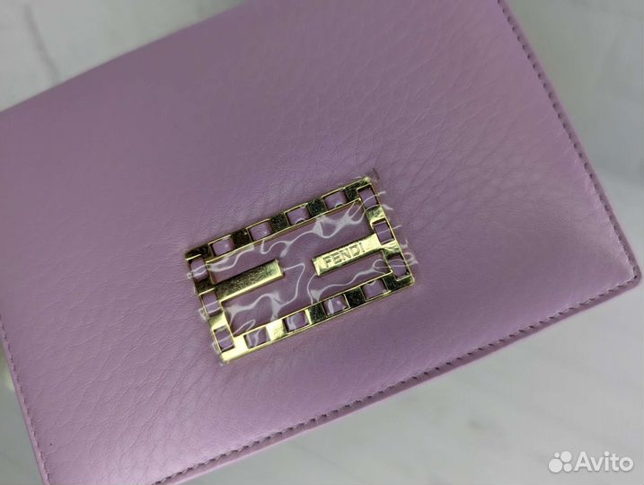 Обложка на паспорт кожаная Fendi