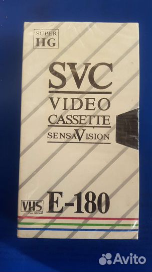 Видеокассеты VHS новые