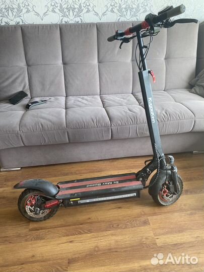 Электросамокат kugoo max speed