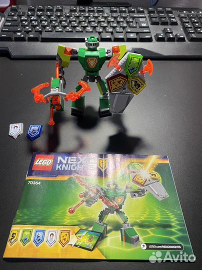 Lego nexo knights Боевые Доспехи Аарона 70364