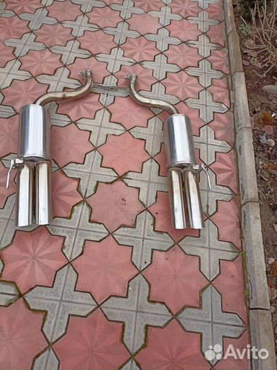 Глушитель на мерседес