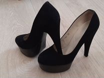 Туфли женские 39 размер черные. Б/у