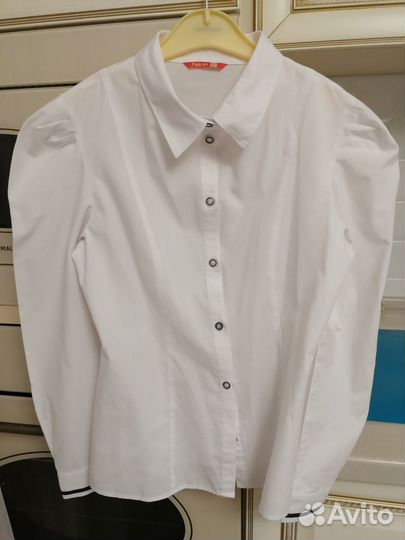 Блузка школьная для девочки 11 лет